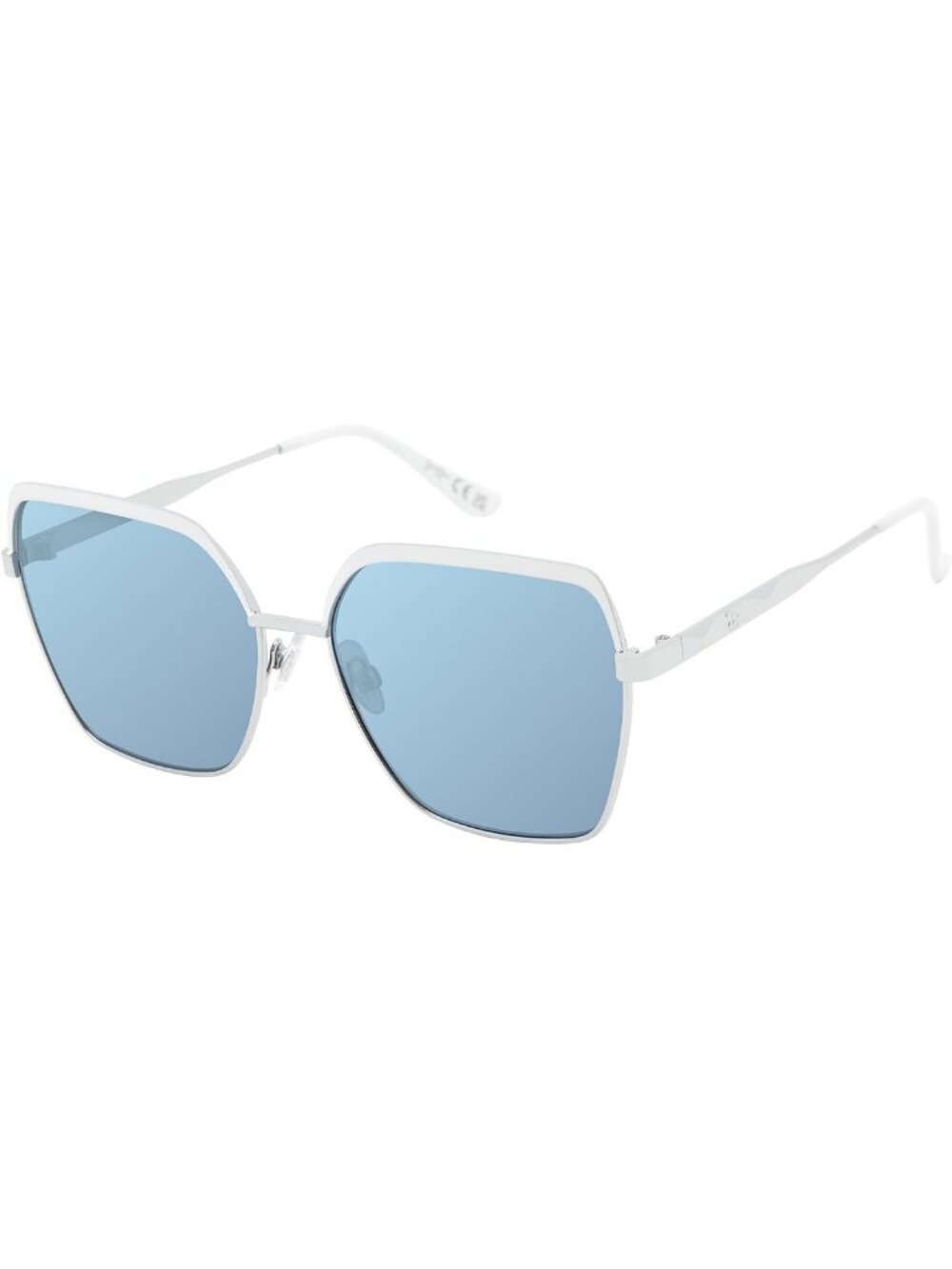 Chic Cat Eye Sunglasses for Women - Elegant Metal Frame, UV400 Protection